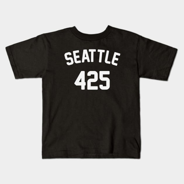 Seattle 425 Kids T-Shirt by Venus Complete